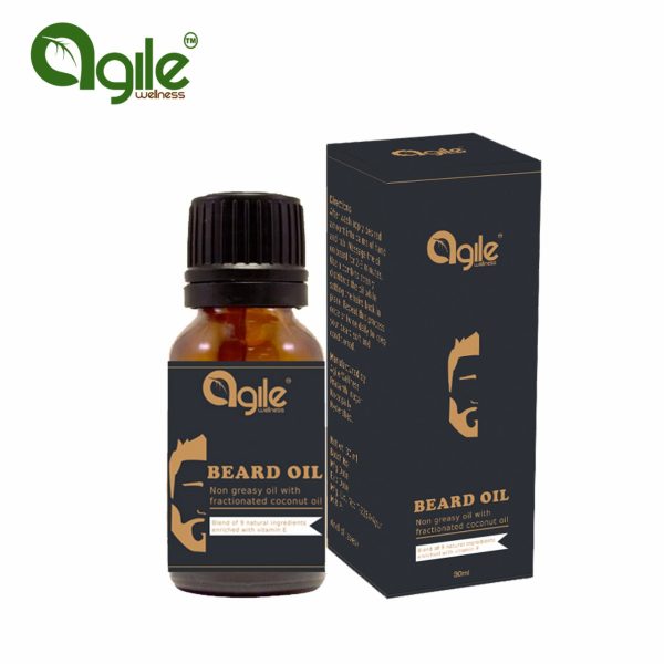 Agile Wellness BEARD Hair Oil  (30 ml)