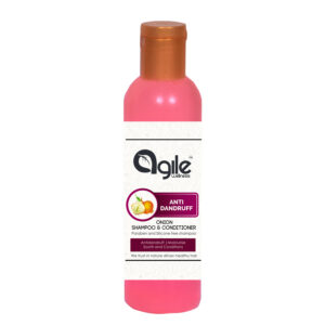 agile wellness antidandruff onion shampoo premium quality (200 ml)