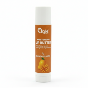 moisturizing lip butter with 100% natural ingredients (mango flavor)