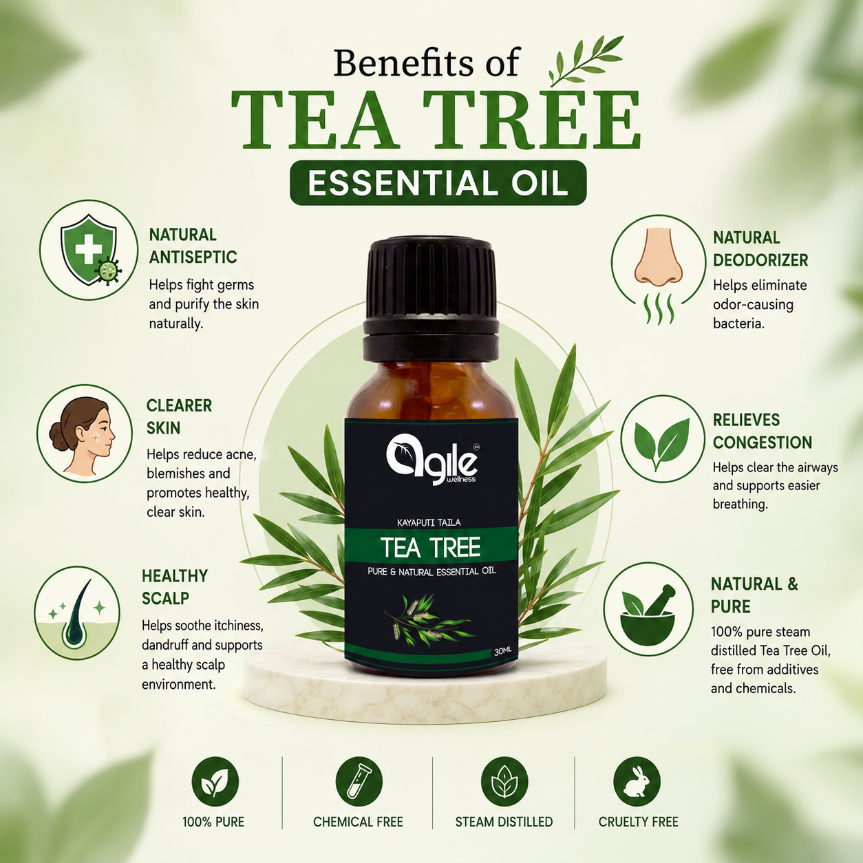 Teatree essential oil - Image 2