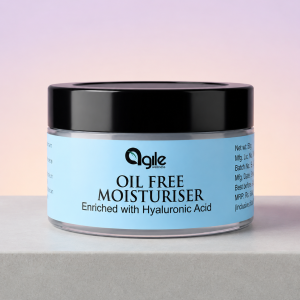 Oil Free Moisturiser | Lightweight Face Moisturiser – Agile Wellness